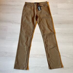 RSQ Men's Tan New York Slim Straight 3 Way Stretch Jeans Size 28x32 NWT